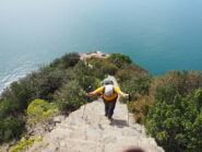 La scalinata di Monasterolo