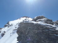 Punta Almiane dalla cresta sinistra
