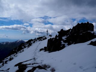 Ritornando verso la croce.