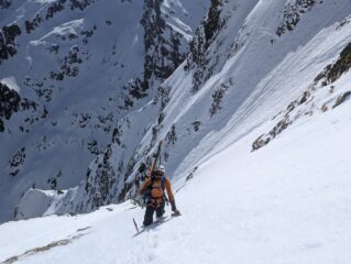 Dans les pentes finales