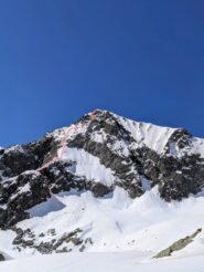 La ligne le jour de ma descente