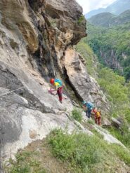 un tratto del traverso