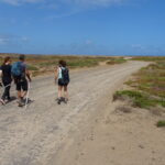 Tratto su larga strada sterrata.