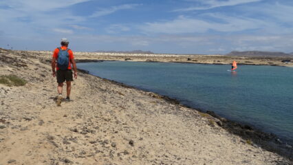 Tratto per El Cotillo.