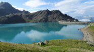 Lago Careser arrivando dal Rif. Larcher.