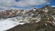 Tratto di cresta visto dalla Cima Mezzana.