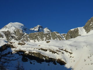 Col Manzol e Granero al mattino
