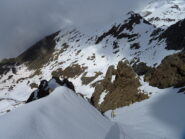 Nel canale mediano prima del traverso