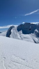 Colle del Breitorn visto dalla vetta