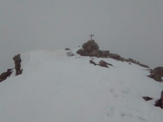 Oggi niente panorama dalla cima