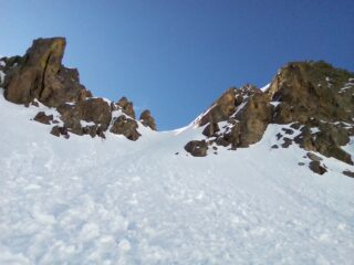 Dentro la Forcella Gallean.
