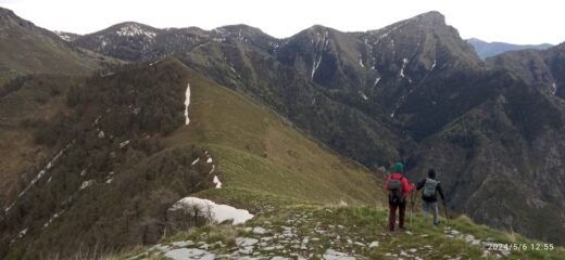 Discesa alla Baisse de Chiay 