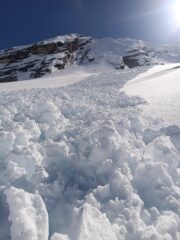 Svalangamento alla base della parete