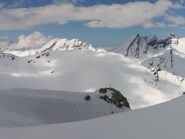 Taillante illuminata dal sole, da Rocca Bianca