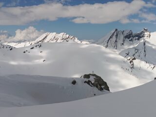 Taillante illuminata dal sole, da Rocca Bianca