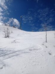 Neve marcia ma sciabile 