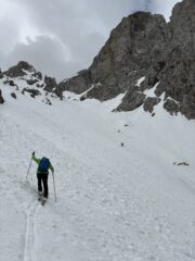 appena prima del Passo delle Ortiche (2270 mt)