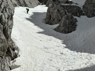 discesa integrale dal colletto
