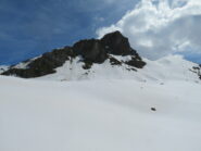 la quota 2572m. da aggirare e contornare a sx