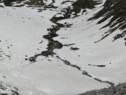 la piana del Torrente Fortchat (Place des Marmottes ?)