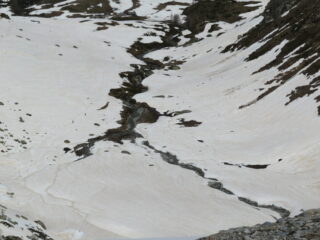 la piana del Torrente Fortchat (Place des Marmottes ?)