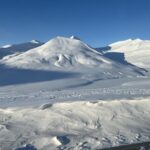 Il nostro itinerario: saliti a dx e scesi a sin. 