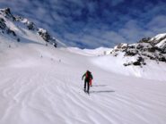 Nella parte superiore dell' itinerario