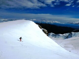 Parte alta con neve al top!