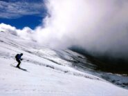 Buona tenuta anche nella parte inferiore, lato Cima di Crosa