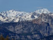 Pelvoux, Barre des Ecreins e Guglia Rossa.