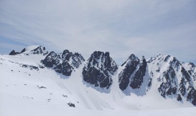 Cresta Ubac-Tenibres dal passo di Lausa