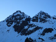 Il Gran Miuls al mattino, in rosso la linea di Barba-truc