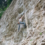 Katia sulla canna di LA MISSIONARIA