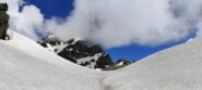 sotto la cresta Sud della Grand Becca du Mont