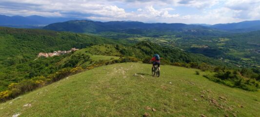 In discesa verso Pozzaglia Sabina