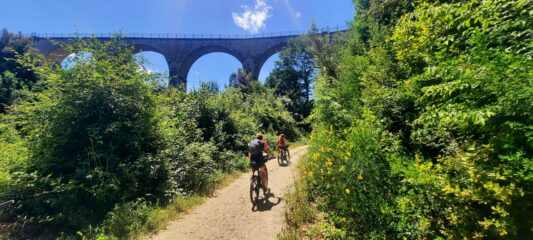 Lassù i viadotto da percorrere