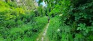 Nella valle del Corno il percorso si fa più selvaggio