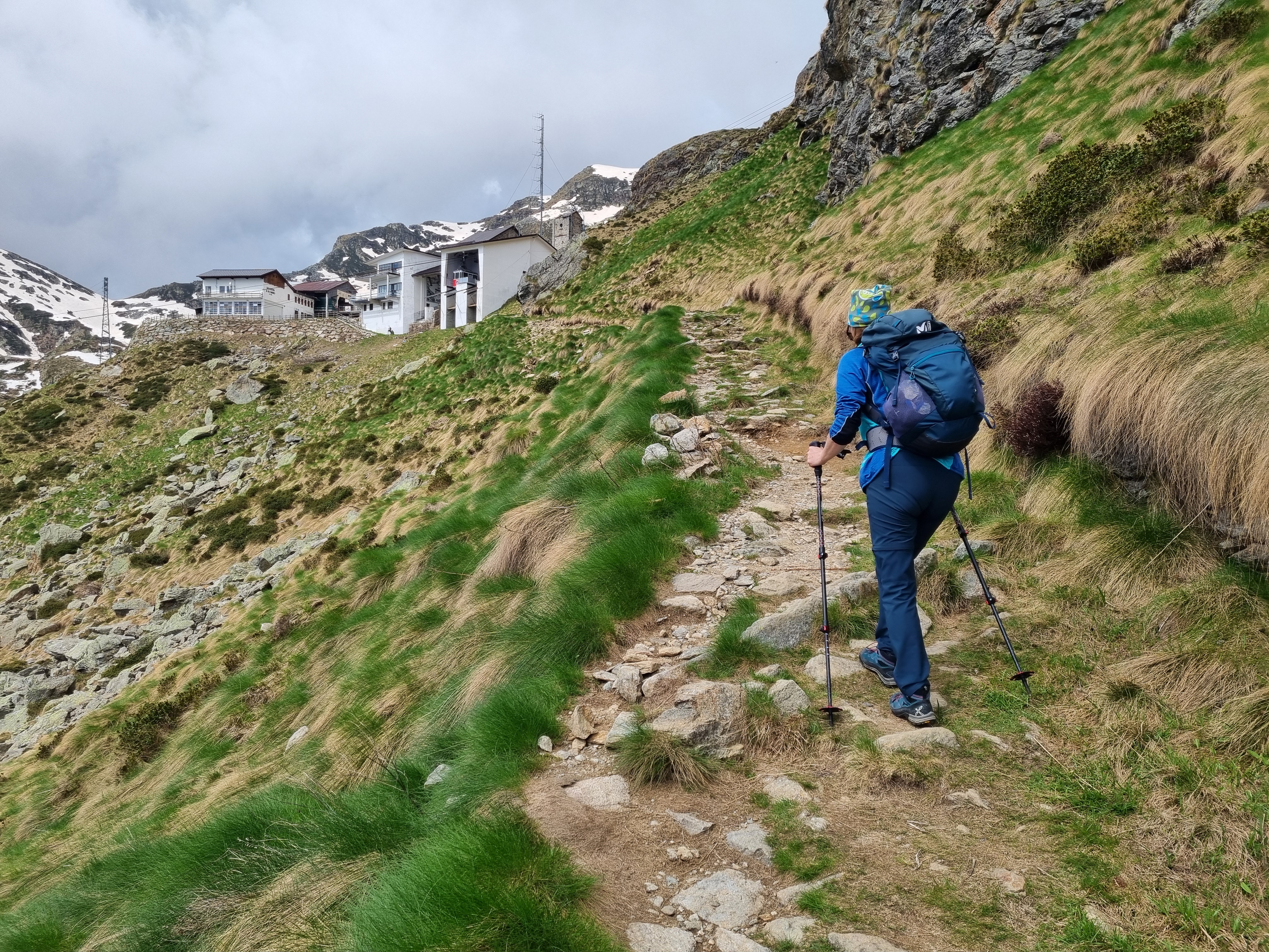 Arrivo agli impianti 