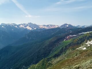vista su zona Marguareis