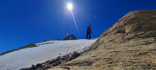 Arrivo in cima