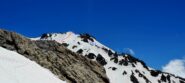 In rosso paretina nord in blu poco visibile canale ovest