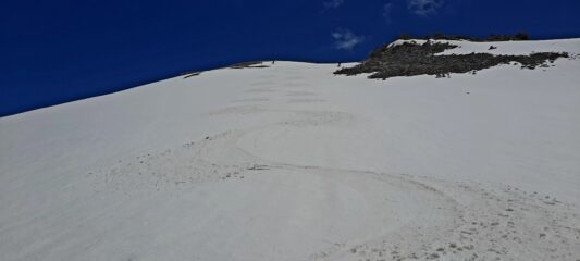 Ore 13 passate ma la neve rimane splendida