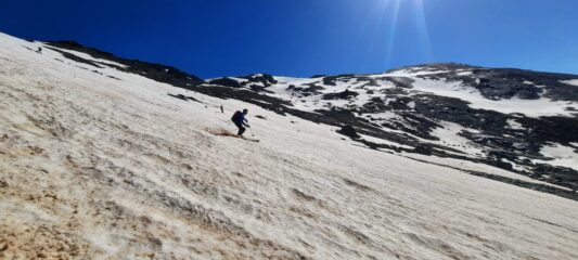Neve ondulata ma morbida a sud