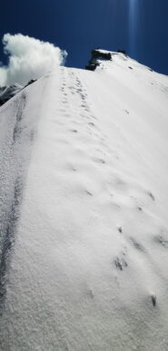 Salita sulla cresta W