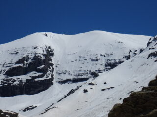 La parete al ritorno da sotto