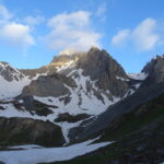 A sx col Feuillas (di discesa) e a dx col d'Enchiausa (di salita)