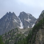 Il canale dal sentiero