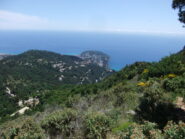 Cap Ferrat scendendo a Gorbio