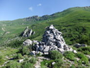 In vetta alla Rocca Fea