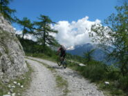 sterrato di salita in buone condizioni